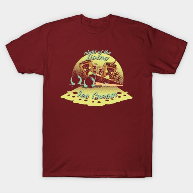 Night of the living ice-cream T-Shirt by Gigan91